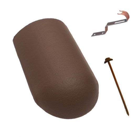 Rundo Tamnosmeđa Crijep